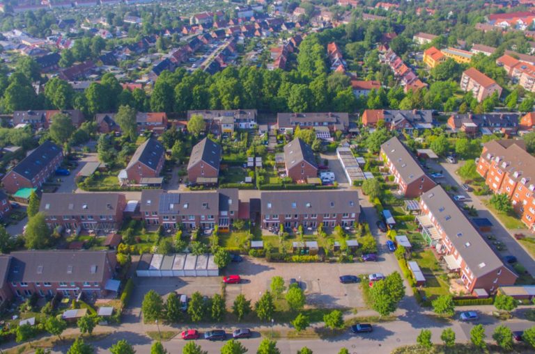 Reihenhäuser in Rostock-Gartenstadt