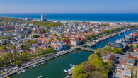 Blick auf Warnemünde - Helles Geschäft, Praxis bzw. Vertriebsbüro im Seebad Warnemünde „Möwenblick Passage“