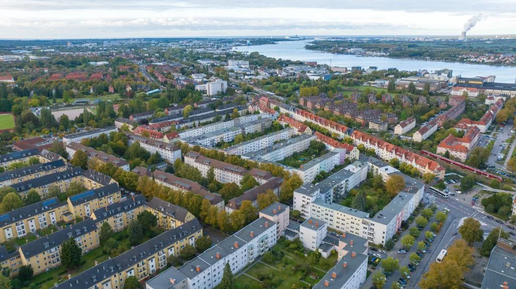 Luftaufnahme Hansaviertel