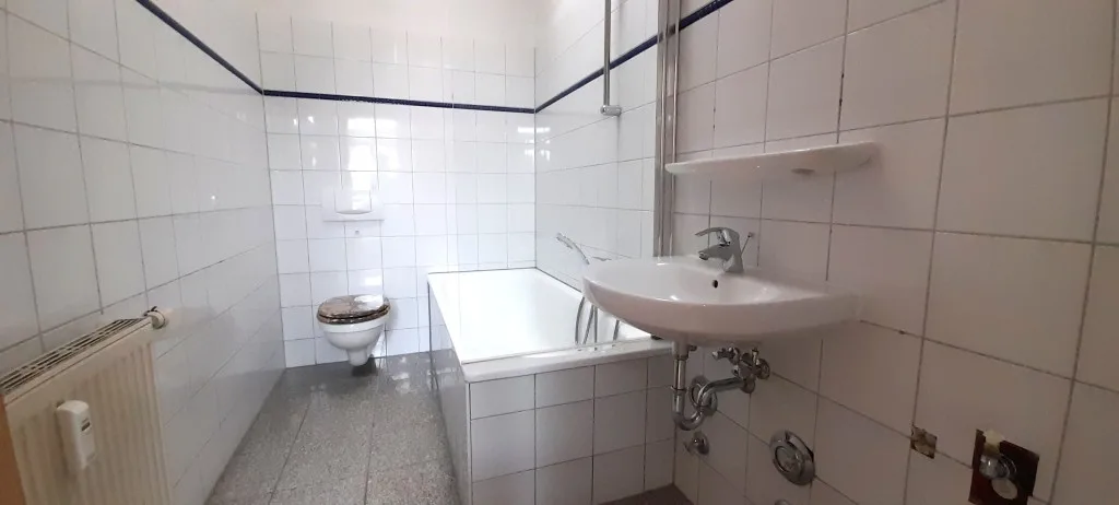 Badezimmer mit Oberlicht